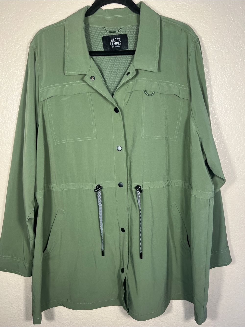 Torrid Happy Camper Anorak Jacket Size 3